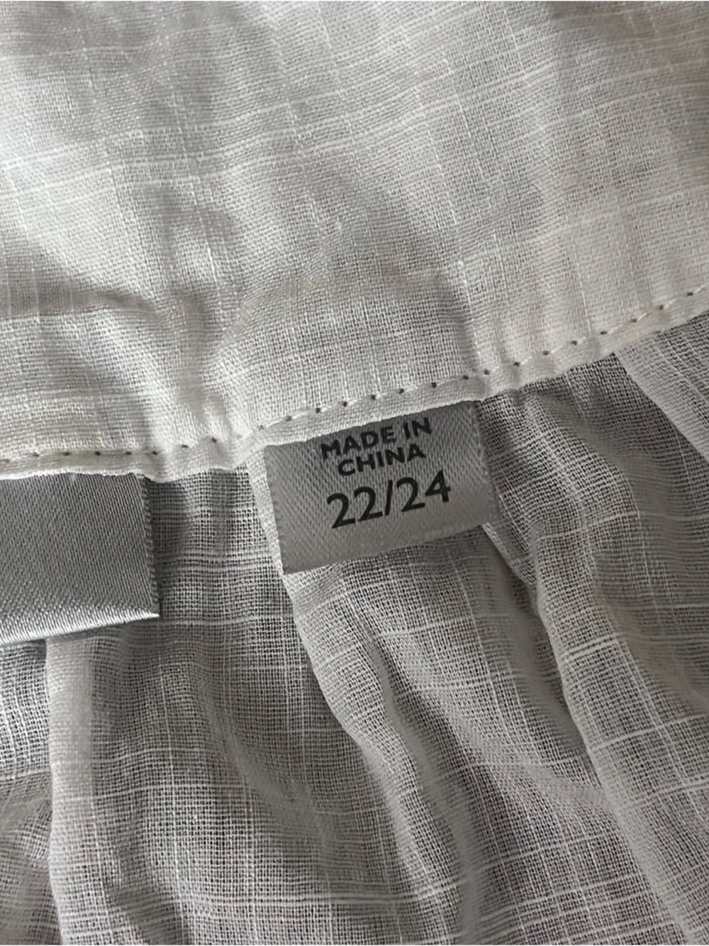 Avenue White Tunic Blouse 22/24 Plus Size Y2K Boho Embroidered Sleeveless Top - Picture 8 of 12